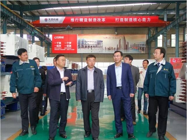 區(qū)委常委、區(qū)紀委書記、區(qū)監(jiān)委主任王慶峰調(diào)研天意機械